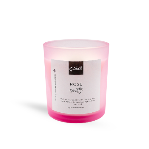 Rose Quartz Soy Wax Candle