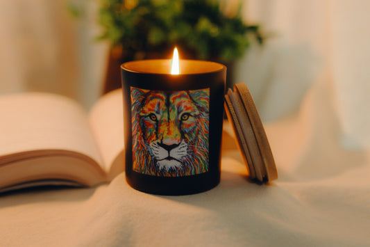 Shadow the Lion - Desert Blossom Scented Soy Candle